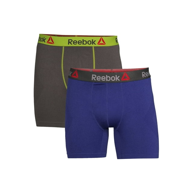 Reebok Men's Performance Boxer Briefs, 2Pack, Sizes SXL