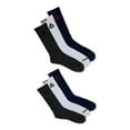 thumbnail image 1 of Reebok Men's Socks, Performance Cotton Blend Crew Socks, 6-Pack, 1 of 8