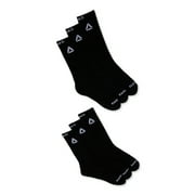 Men's Socks, Performance Cotton Blend Crew Socks, 6-Pack