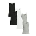 thumbnail image 1 of Reebok Men's Performance Cotton Tank Top, 6-Pack, Sizes S-2XL, 1 of 9