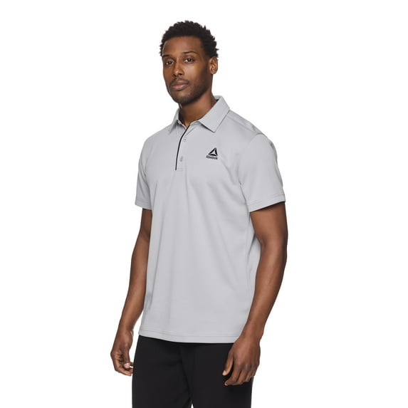Reebok Men's and Big Men's Performance Polo Shirt, Sizes XS-5XL