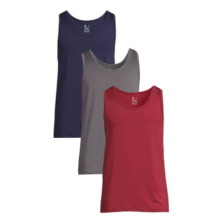 Reebok Men's Performance Tank Tops, 3-Pack