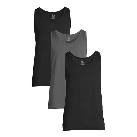 Reebok Men's Performance Tank Tops, 3-Pack