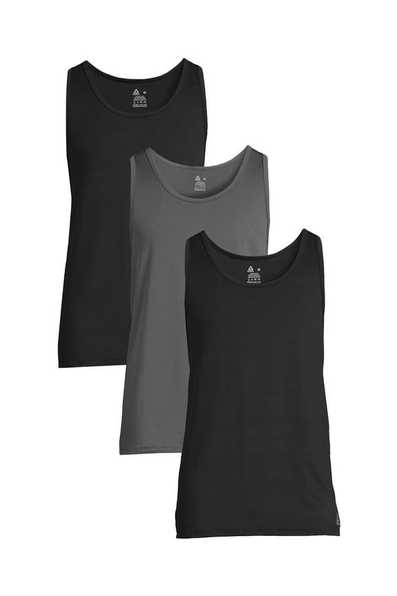 Men's Performance Tank Tops, 3-Pack