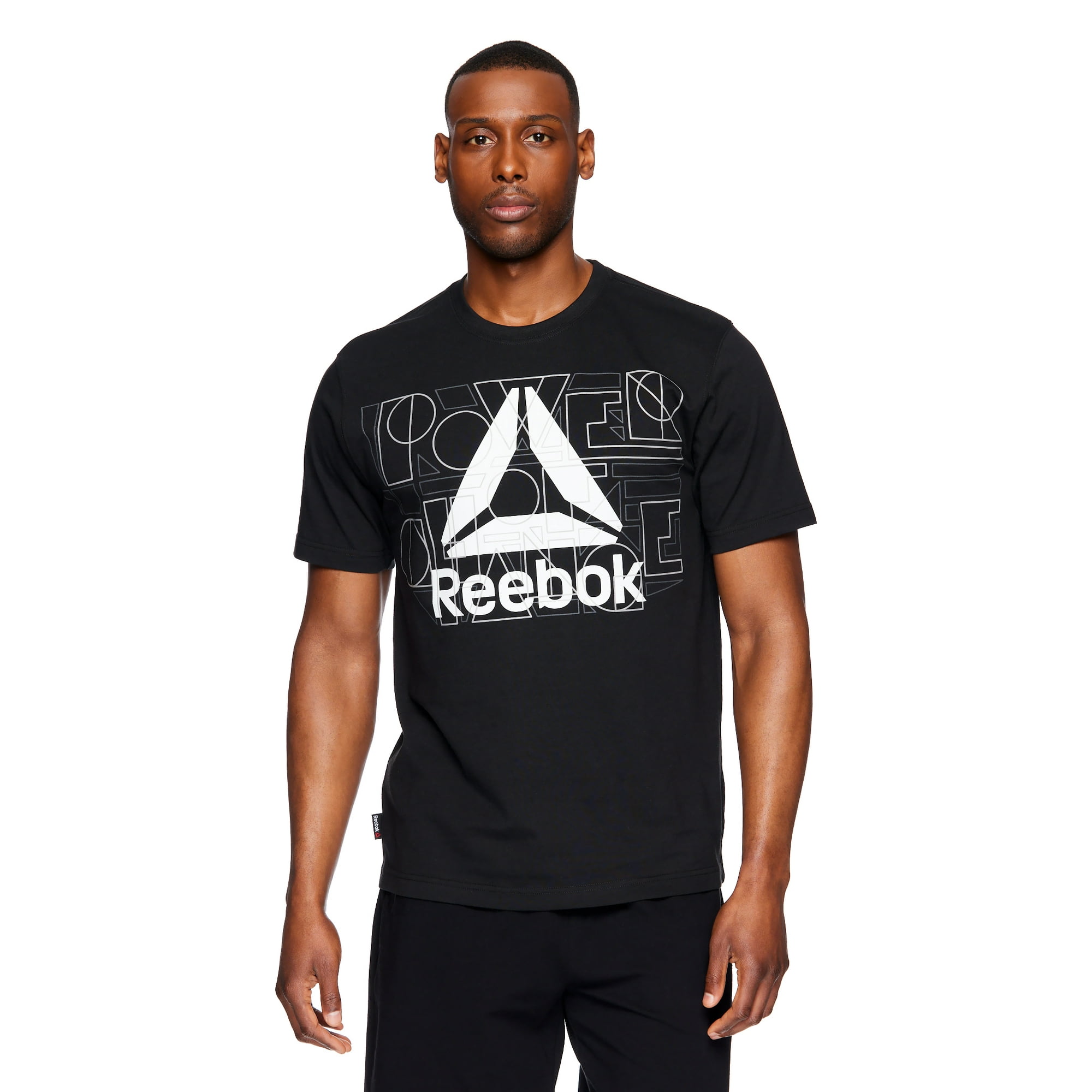sur zoom For det andet Reebok Men's Power of Change Graphic Tee, up to sizes 3XL - Walmart.com