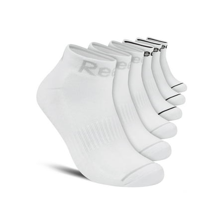 Reebok Men's Pro-Series Ankle Socks, 6-Pack