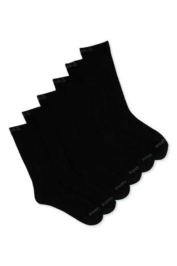 Men's Socks, Pro Series Crew Socks, 6-Pack