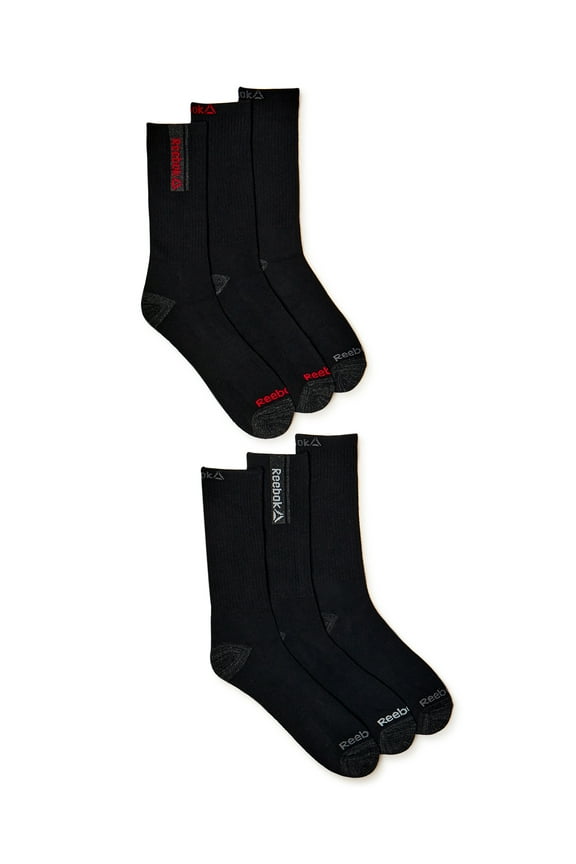 Men's Pro Series Cushion Crew Socks, 6-Pack