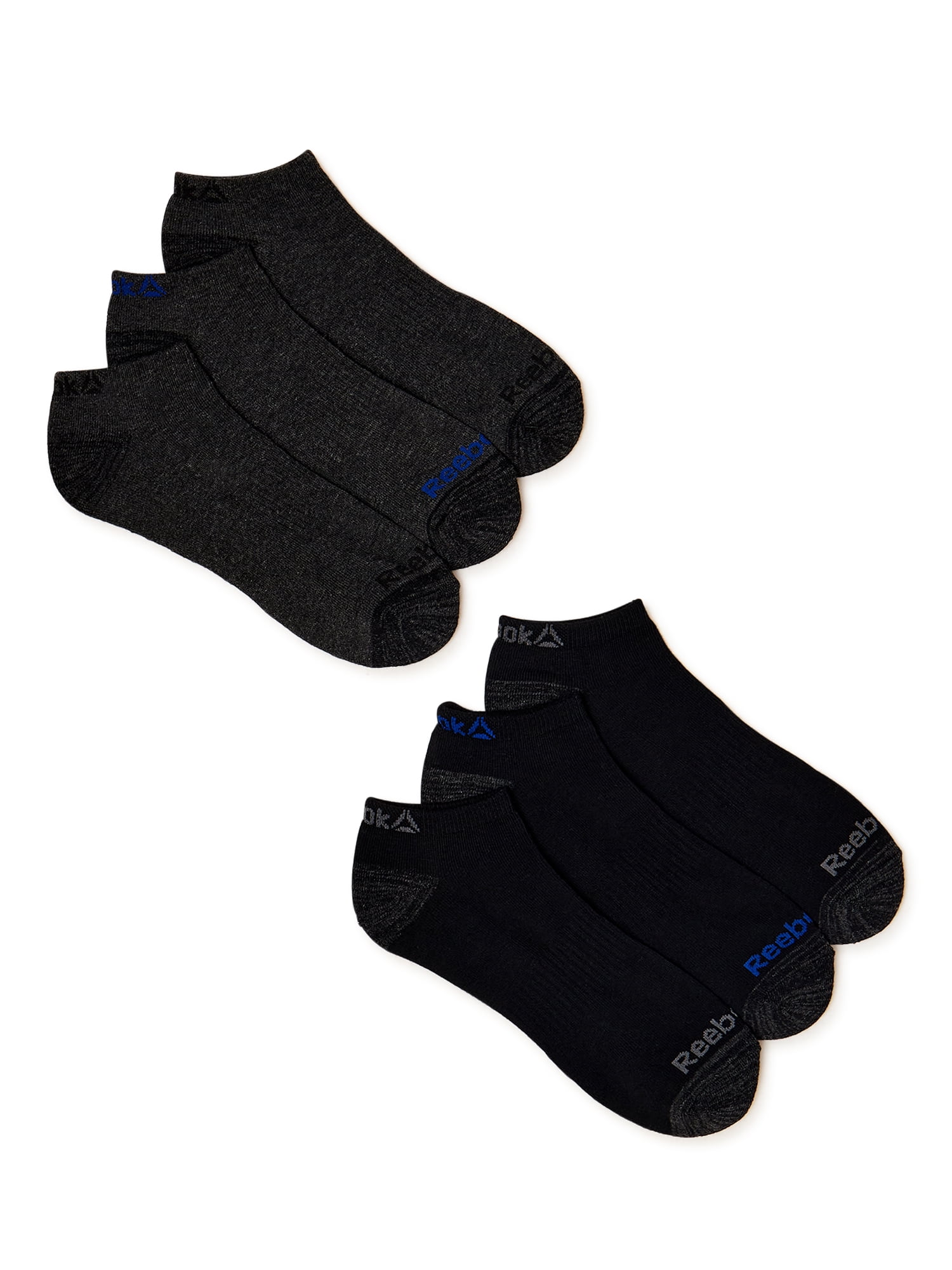 Reebok Men's Pro Series Cushion Low Cut Socks, 6-Pack, Sizes 10-13 ...