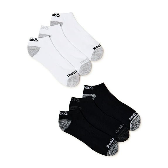 Reebok Men's Socks, Pro Series Cushion Low Cut Socks, 6-Pack, Sizes 10-13
