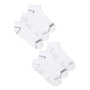 Reebok Men's Pro Series Lightweight Ankle Socks, 6-Pack