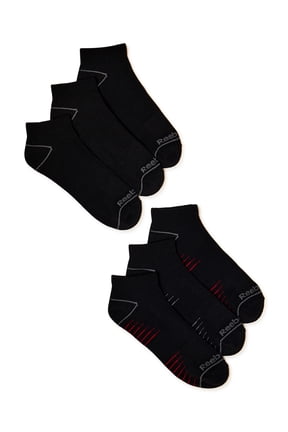 Men's Socks, Pro Series Lightweight Ankle Socks, 6-Pack