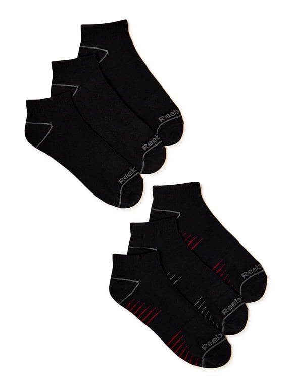 Men's Socks, Pro Series Lightweight Ankle Socks, 6-Pack