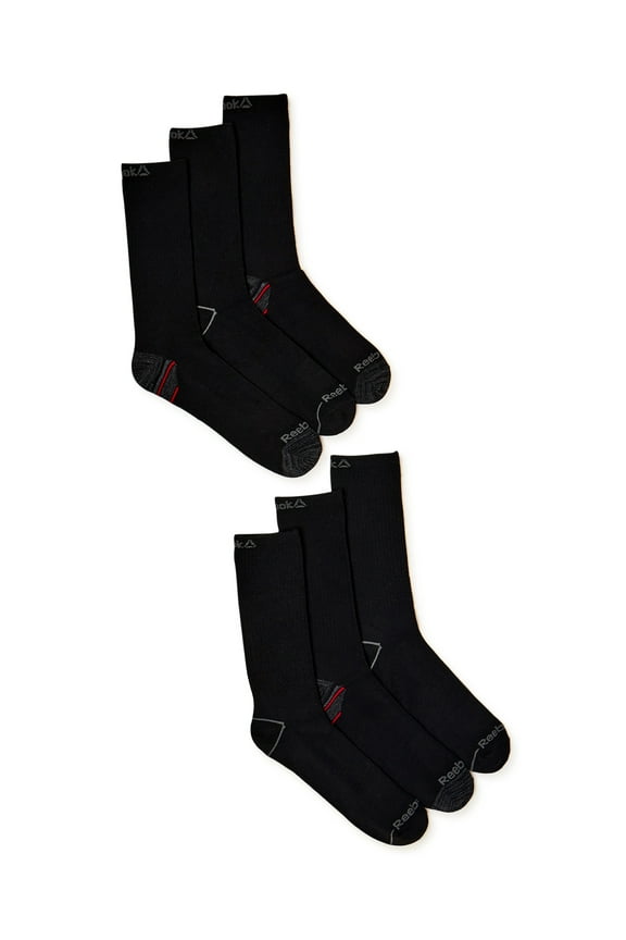 Men's Socks, Pro Series Lightweight Crew Socks, 6-Pack