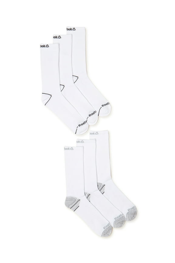 Men's Socks, Pro Series Lightweight Crew Socks, 6-Pack