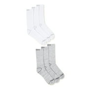 Reebok Men's Socks, Pro Series Lightweight Crew Socks, 6-Pack
