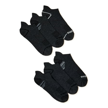 Reebok Men's Socks, Pro Series Lightweight Low Cut Socks, 6-Pack