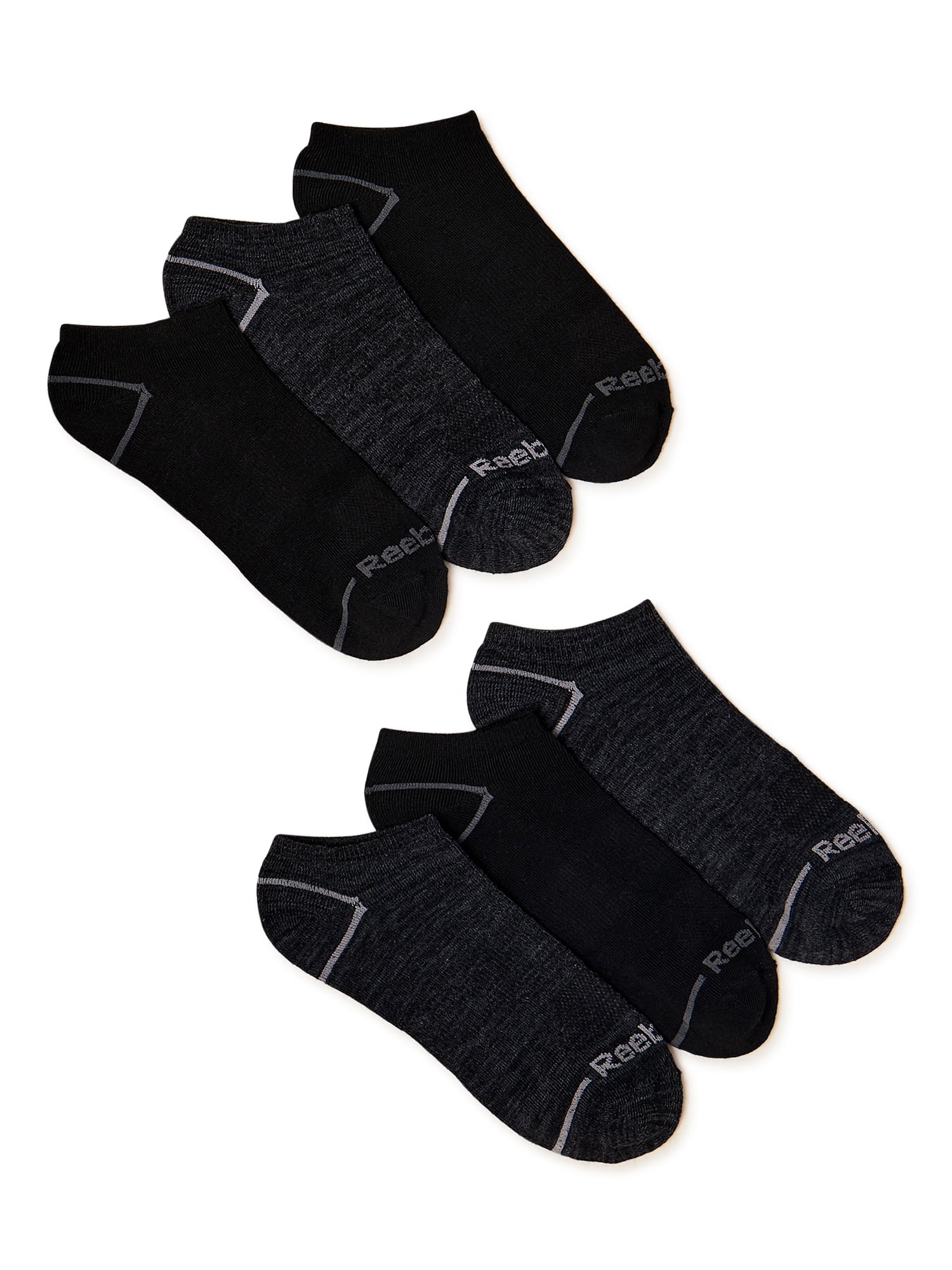Reebok Men's Pro Series Lightweight Low Cut Socks, 6-Pack - Walmart.com