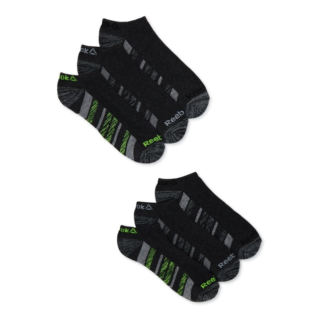 Reebok Men's Socks, Pro Series Low Cut Socks, 6-Pack