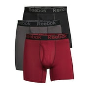 Reebok Mens Underwear Pro Series Performance Boxer Brief, 3 Pack