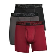 Reebok Mens Pro Series Performance Boxer Brief, 3 Pack