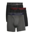 thumbnail image 1 of Reebok Men's Underwear Pro Series Performance Long Leg Boxer Brief, 7.5-Inch, 3-Pack, 1 of 12