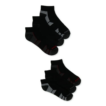 Reebok Men's Pro Series Quarter Socks, 6-Pack