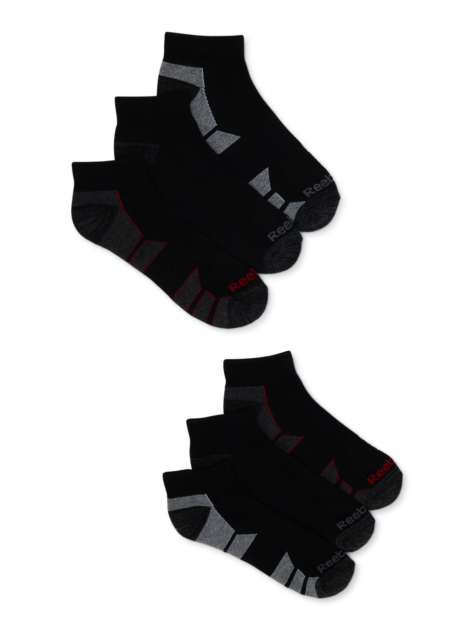 Under Armour Adult Cotton Quarter Socks, 6Pairs , White 2 , Shoe Size