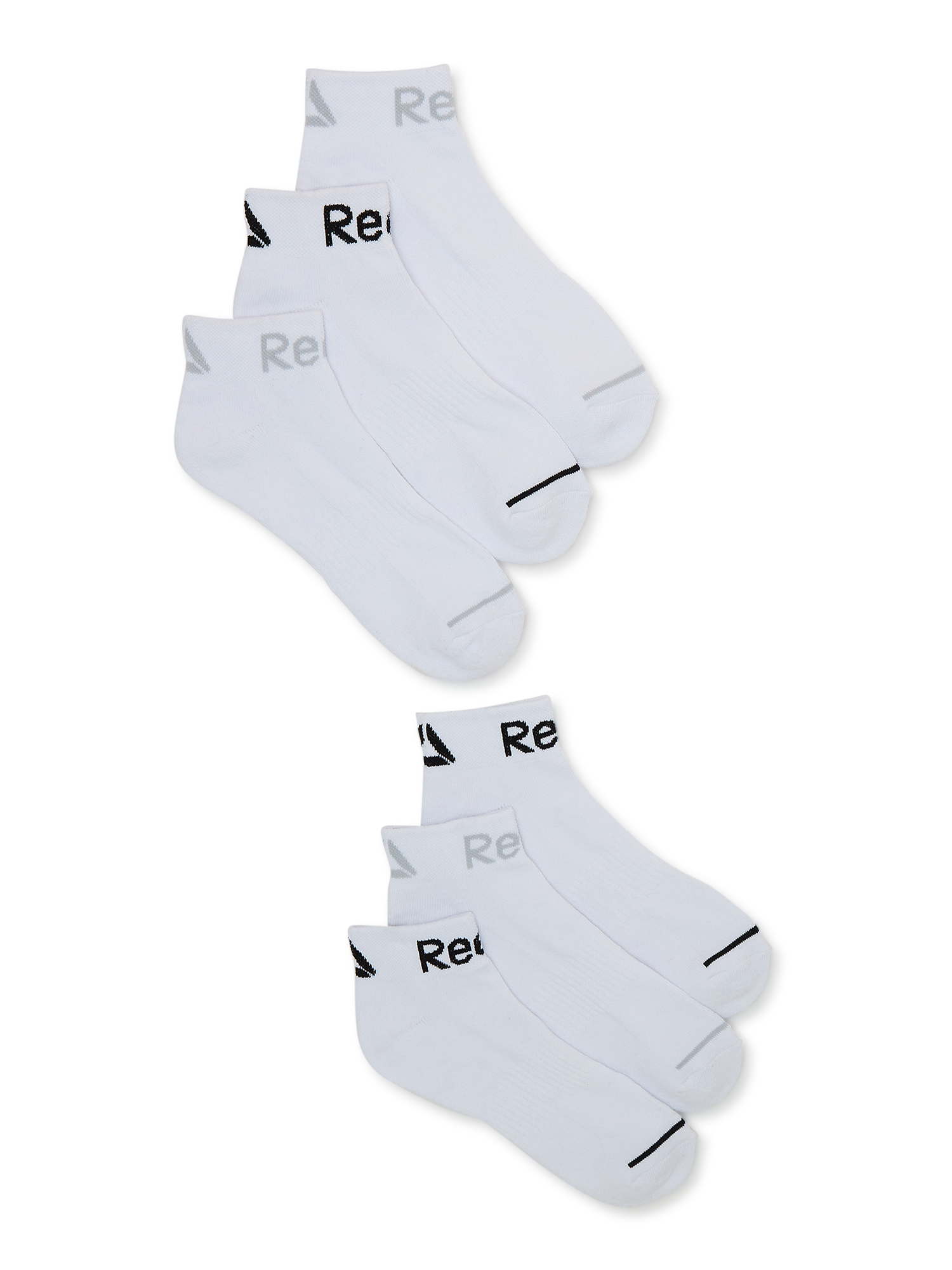 Men‘s Pro Platinum Quarter Cut Socks, 6 Pack