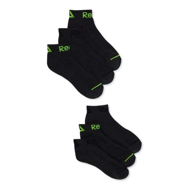Reebok Men's Socks, Pro Series Quarter Socks, 6-Pack