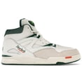 thumbnail image 1 of Reebok Men's Pump Omni Zone II Chalk Dark Green Basketball Shoes, from StockX, 1 of 5