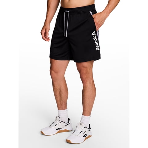 Reebok Men's Reebok Men's and Big Men's Champ Knit Performance Shorts, 6" Inseam, Sizes XS-3XL