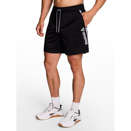 Reebok Men's Reebok Men's and Big Men's Champ Knit Performance Shorts, 6" Inseam, Sizes XS-3XL