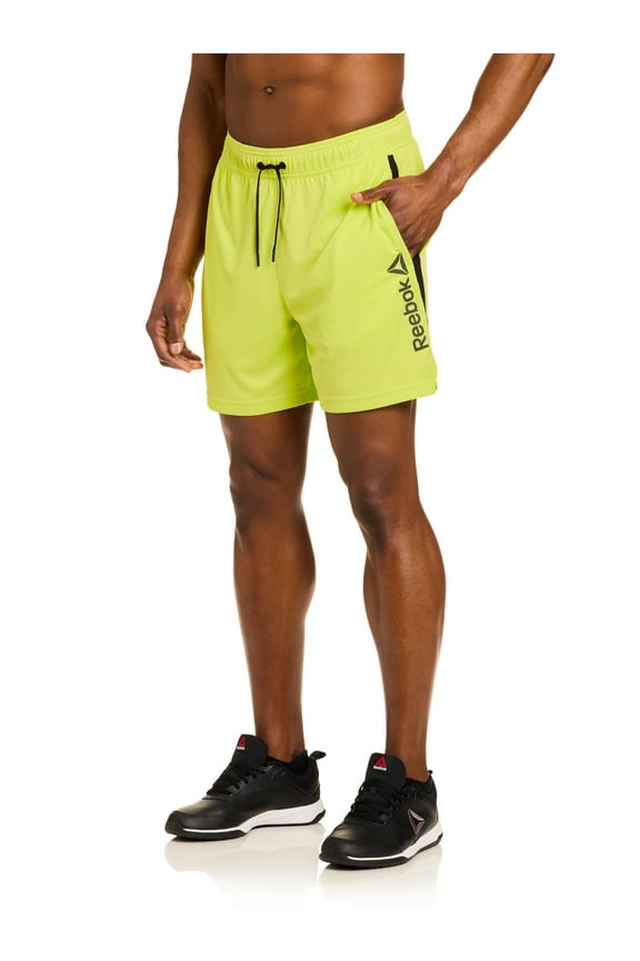 Men's Reebok Men's and Big Men's Champ Knit Performance Shorts, 6" Inseam, Sizes XS-3XL