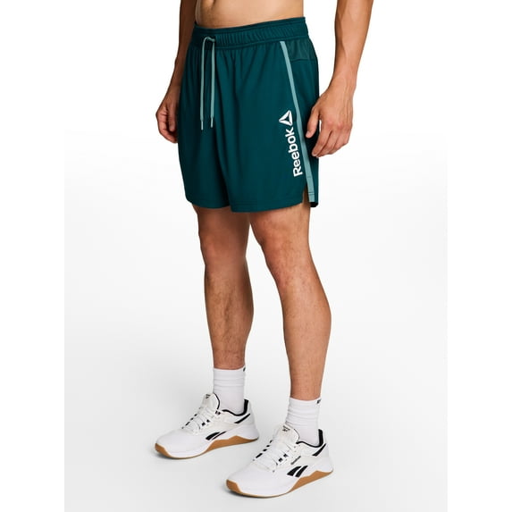 Reebok Men's Reebok Men's and Big Men's Champ Knit Performance Shorts, 6" Inseam, Sizes XS-3XL