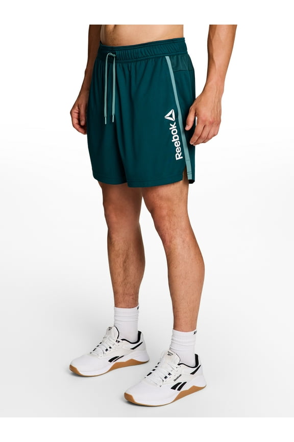 Men's Reebok Men's and Big Men's Champ Knit Performance Shorts, 6" Inseam, Sizes XS-3XL