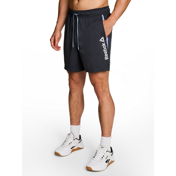 Reebok Men's Reebok Men's and Big Men's Champ Knit Performance Shorts, 6" Inseam, Sizes XS-3XL