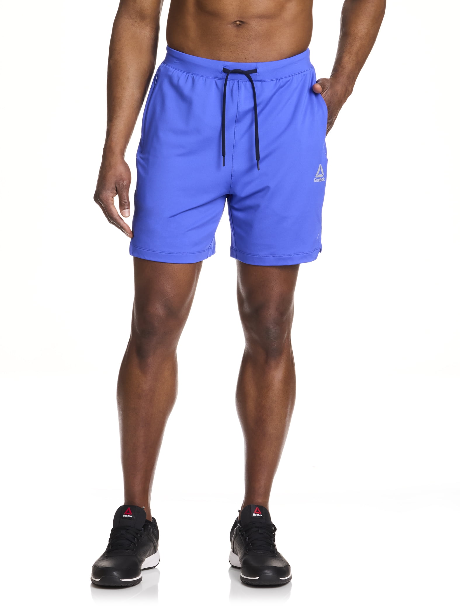 Reebok Men's Reebok Men's and Big Men's Turbo Knit Performance Shorts, 6" Inseam, Sizes XS-3XL