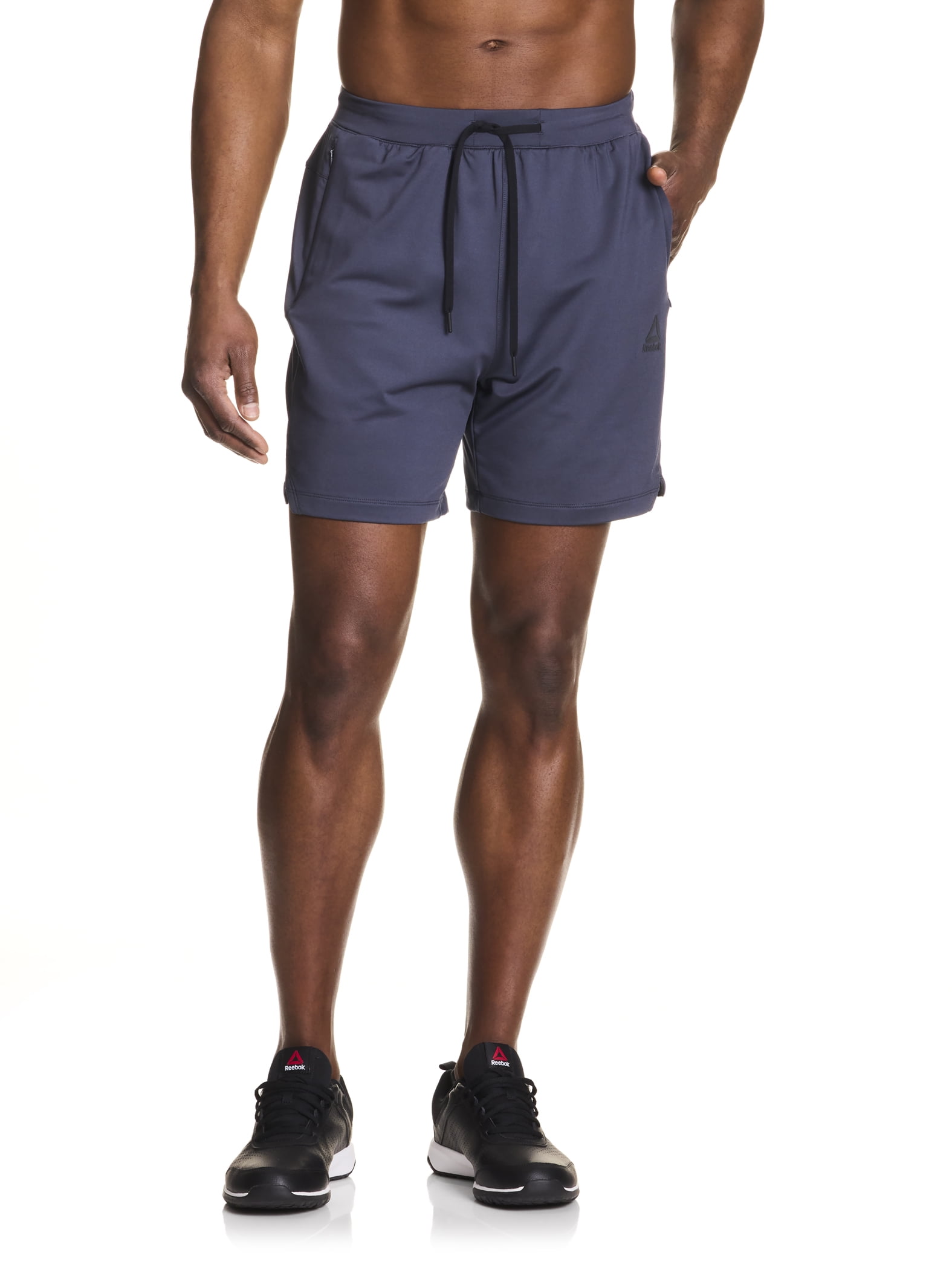 Reebok Men's Reebok Men's and Big Men's Turbo Knit Performance Shorts, 6" Inseam, Sizes XS-3XL