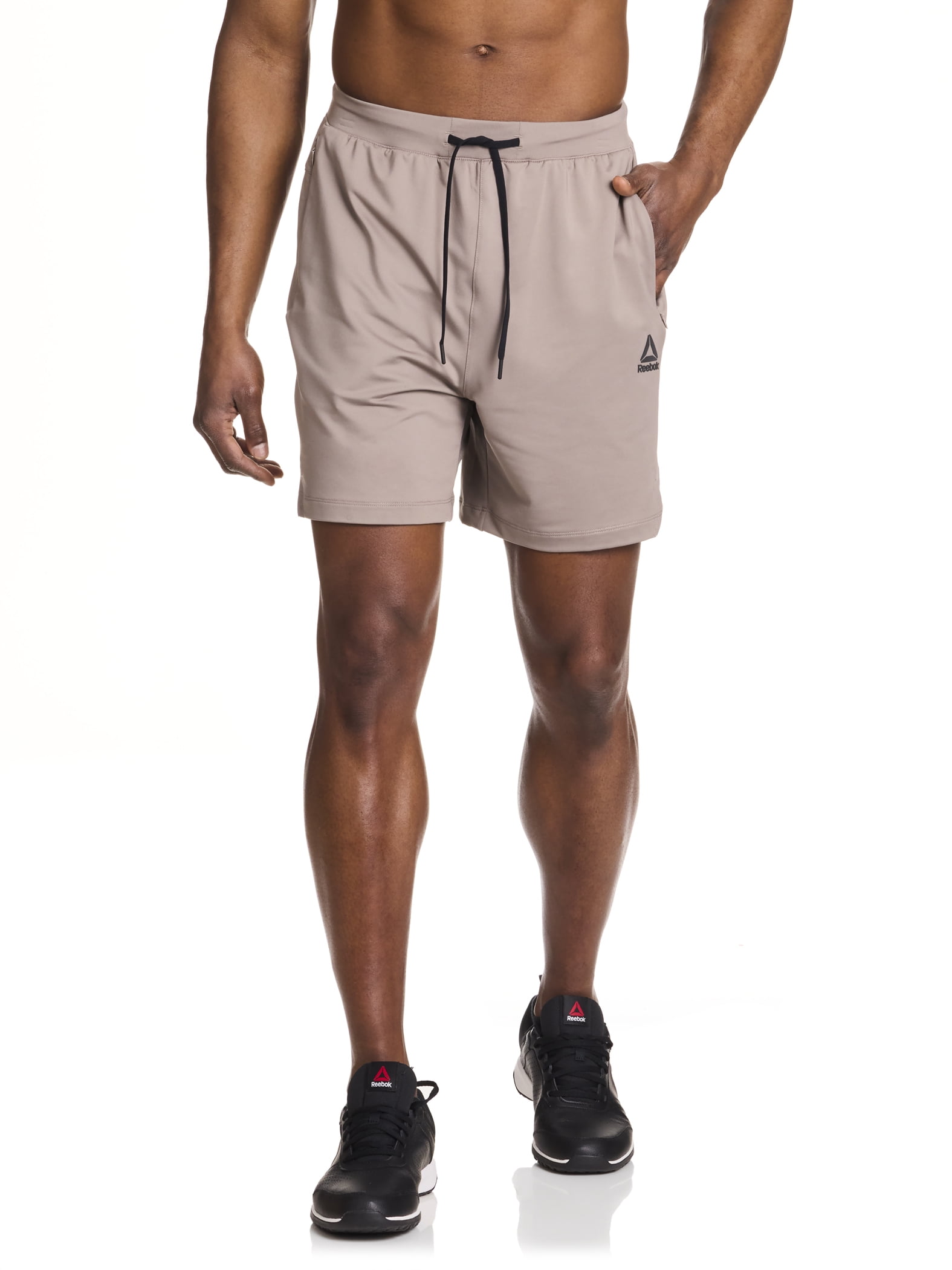 Reebok Men's Reebok Men's and Big Men's Turbo Knit Performance Shorts, 6" Inseam, Sizes XS-3XL