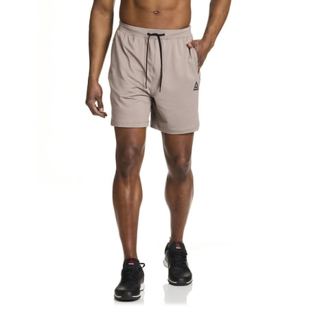 Reebok Men's Reebok Men's and Big Men's Turbo Knit Performance Shorts, 6" Inseam, Sizes XS-3XL