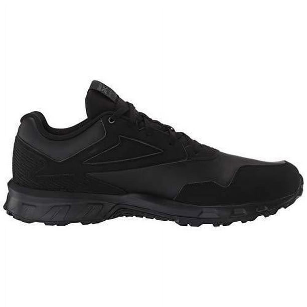 Reebok Mens Ridgerider 5.0 Leather Walking Shoe Black Gray Red Size Available Walmart Business Supplies