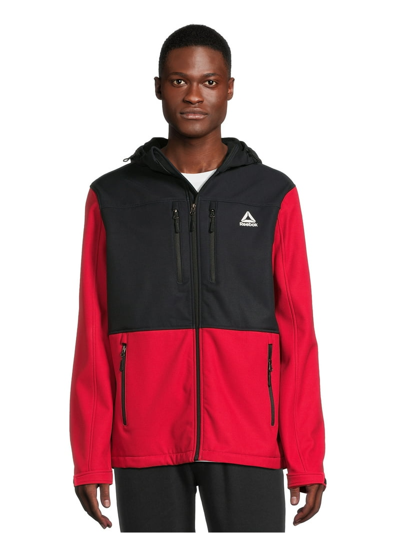 Zipper Reebok Men's Fleece Jacket Reebok Mens Fitness Track