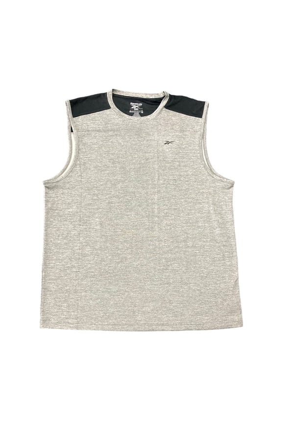 Men's Speedwick Sleeveless Mesh Active Tech Shirt (Pure Grey, L)