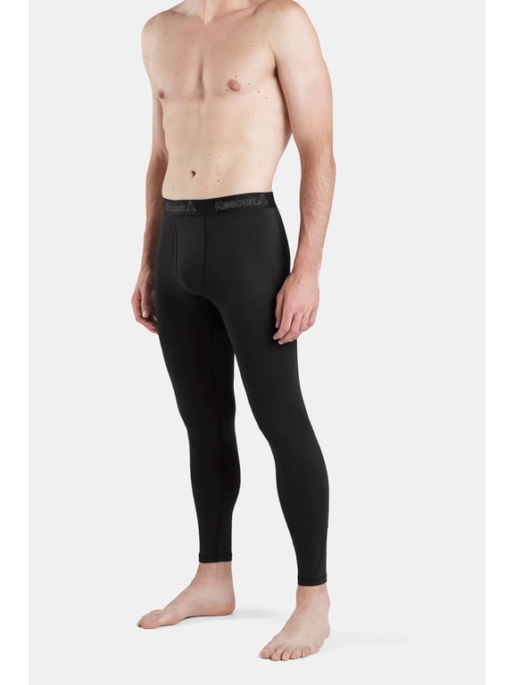 Men’s Sport Soft Plus Base Layer Pant, Stretch Performance Jersey with Moisture Wicking, 1 Pack, Sizes S - 2XL