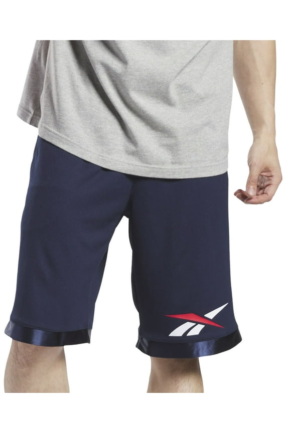 Men's Standard Basketball Mesh Shorts, Vector Navy, M