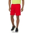 thumbnail image 1 of Reebok Men's Standard Training Knit Shorts, Vector Red, L, 1 of 2