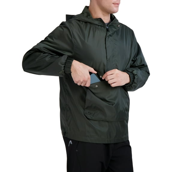 Reebok Men's Striker Woven Anorak Hoodie, Sizes S-3X