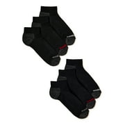 Reebok Men's Socks, Tech Comfort Ankle Socks, 6-Pack