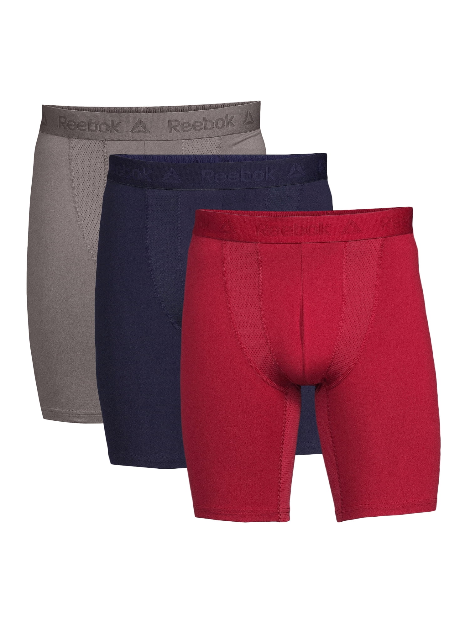 Reebok Men s Tech Comfort Long Length Boxer Brief Underwear 9